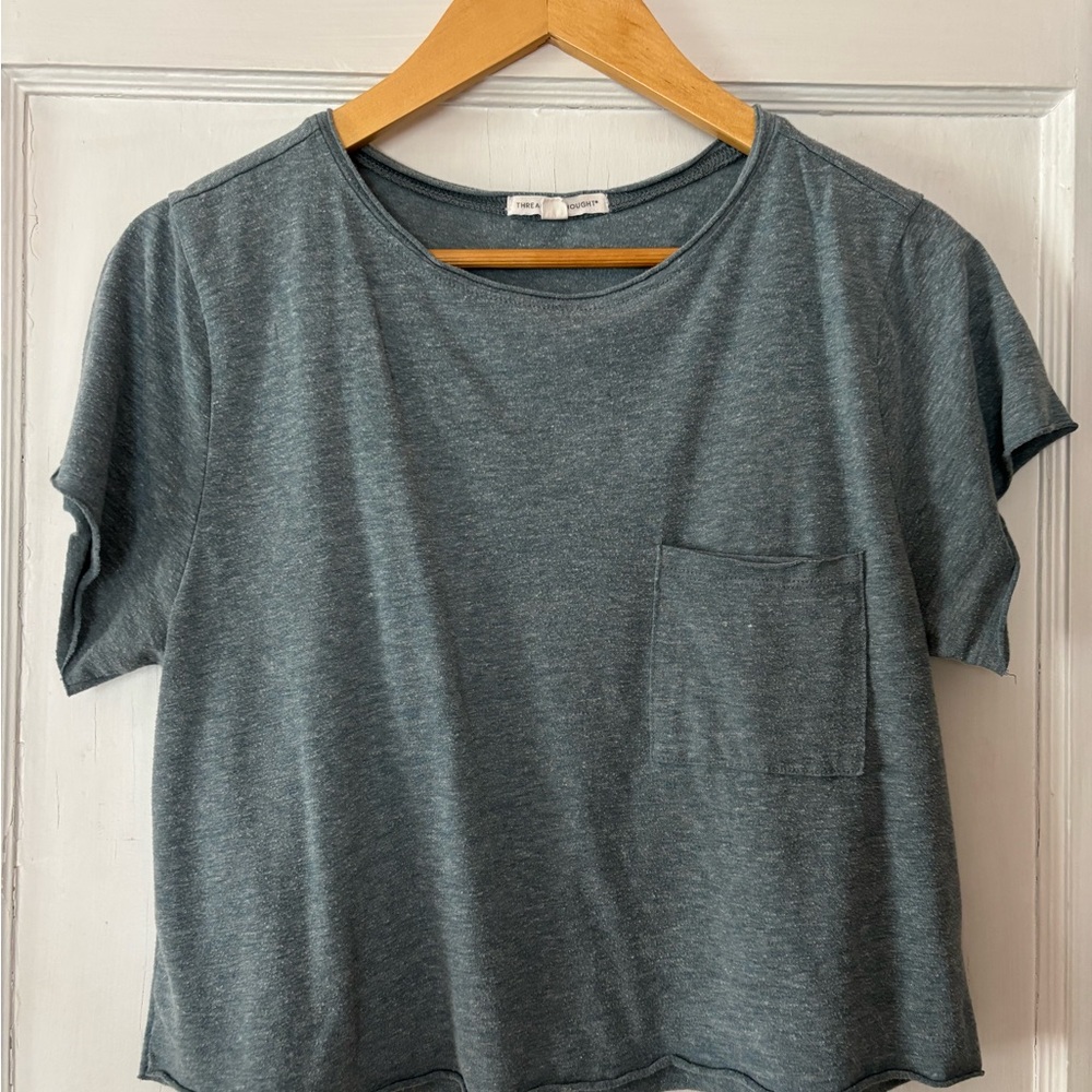 Threads 4 Thought Crop Pocket Tee